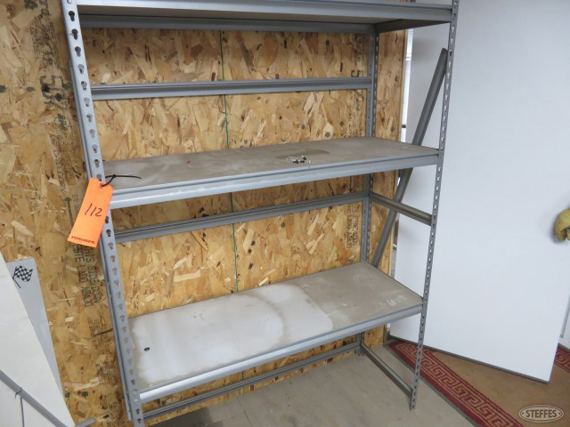 (3) tier metal shelf
